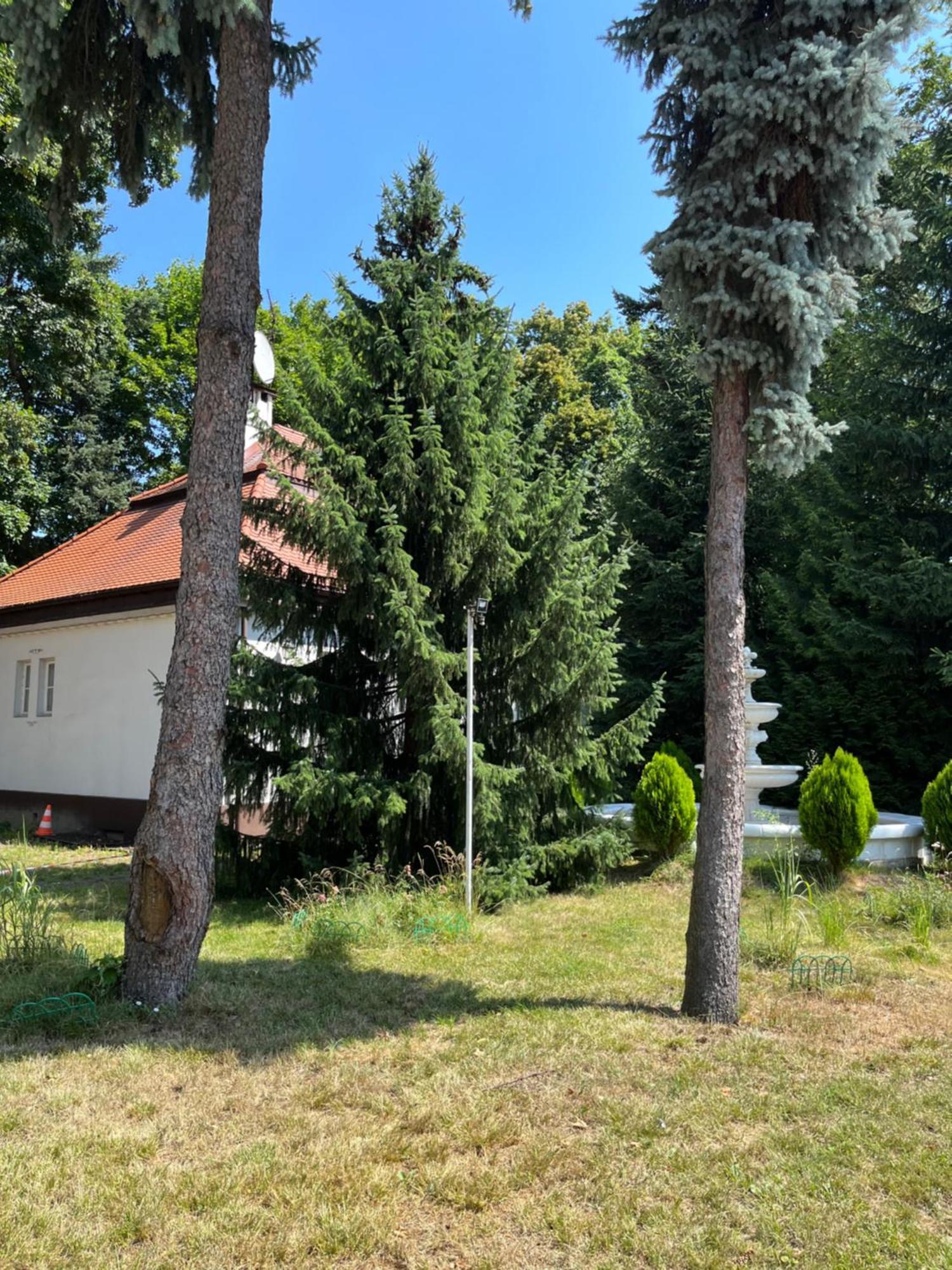 Dedek Park - Historyczny Dworek W Pieknym Parku Skaryszewskim Obok Stadionu Narodowego Βαρσοβία Εξωτερικό φωτογραφία